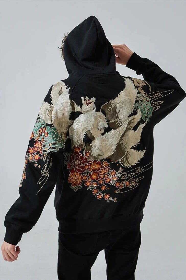 High Quality Embroidery Hoody