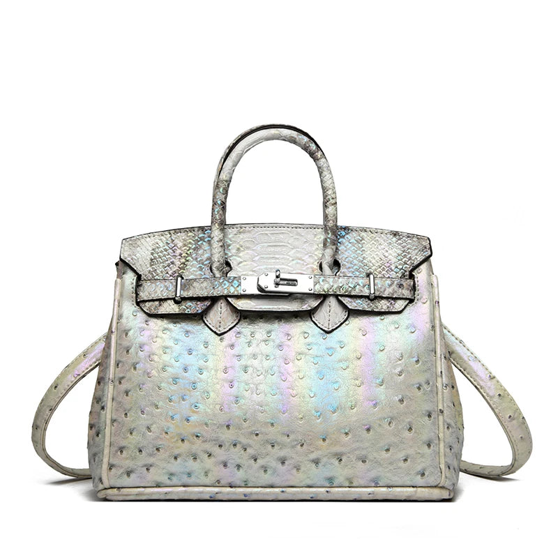 Oil Wax Leather Handbag