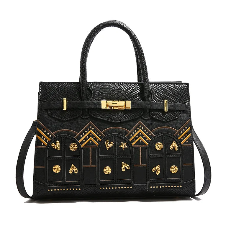 Versatile Top Handle Women Handbag