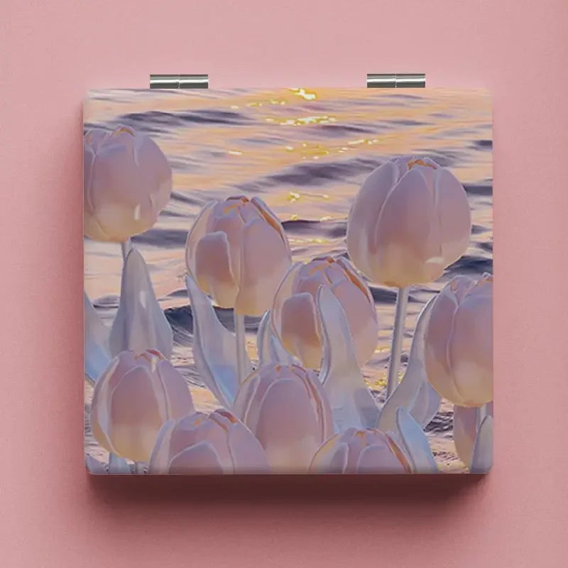 Floral Pocket Mirror