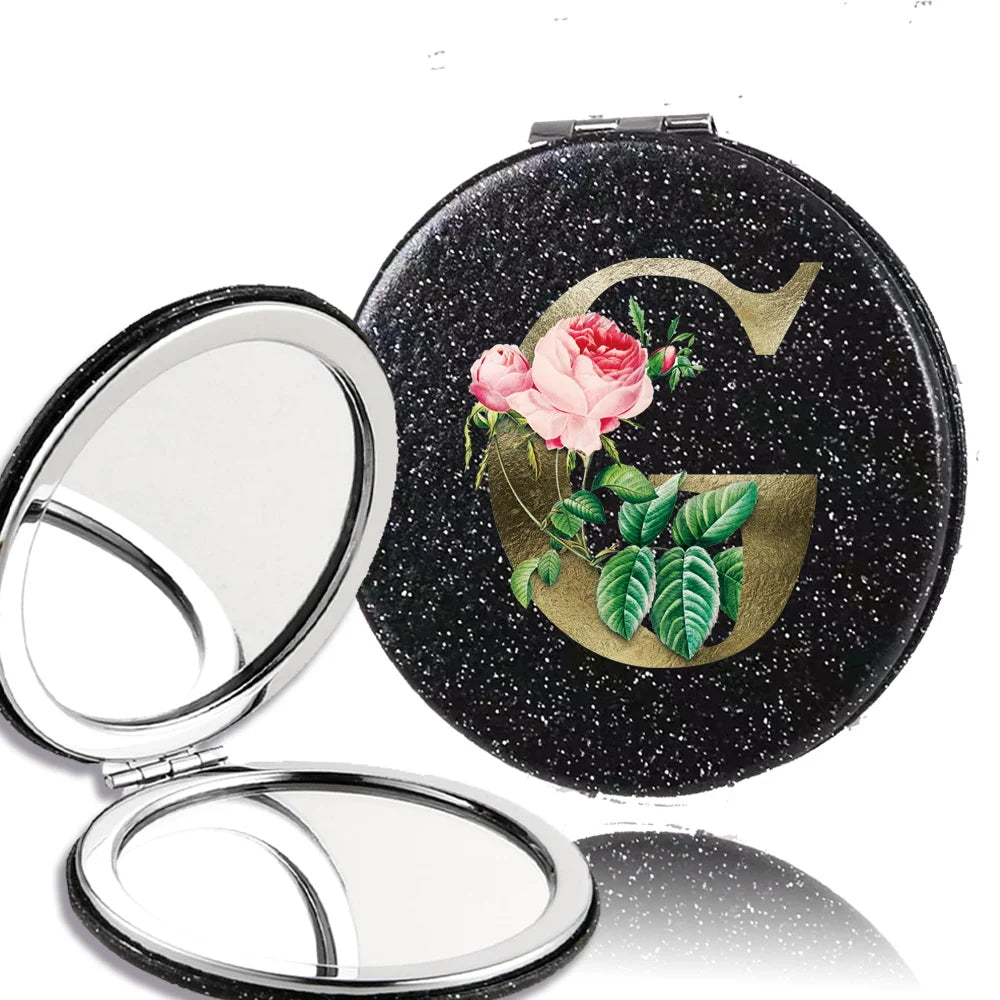 Glint Letter Floral Mirror