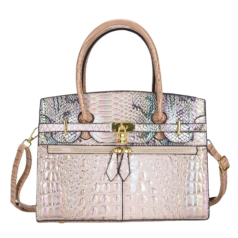 Double Zip High Sense Handbag