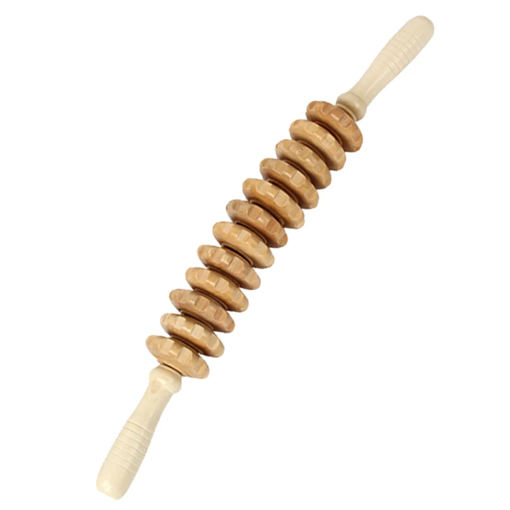 Bendable Wood Therapy Massage Roller