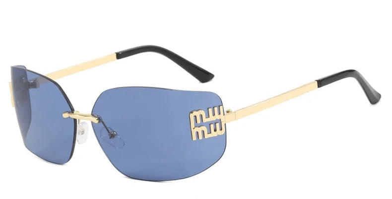 MUI MUI CURVED LUXURY SUNGLASSES