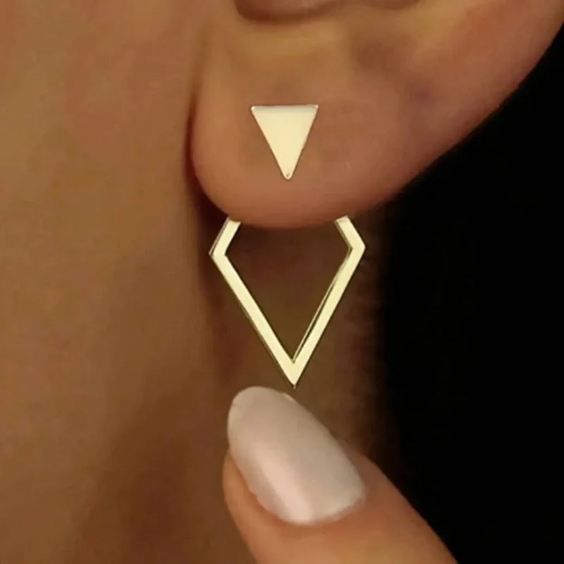 Minimalist Geometric Detachable Earrings