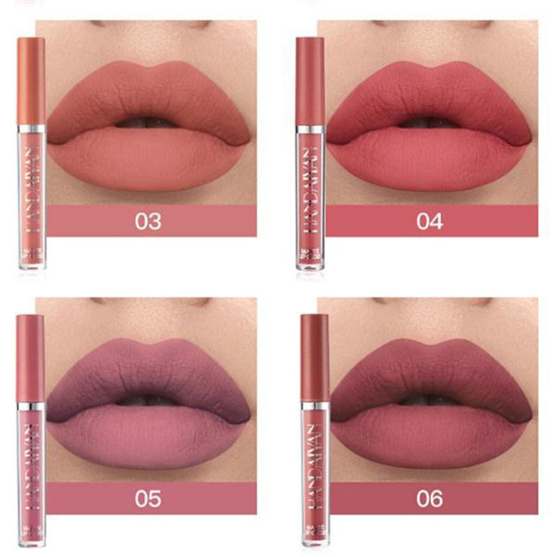 6 Pcs/Set  Long Lasting Waterproof Lipstick Set