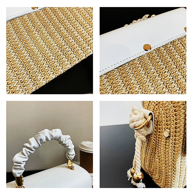 Straw Beach Luxury Bag