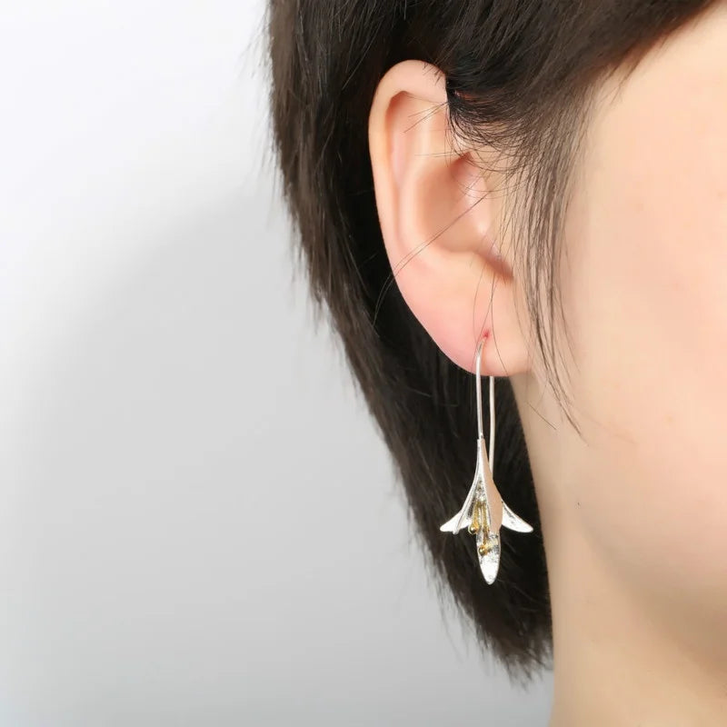 Exquisite Beautiful Flower Earring