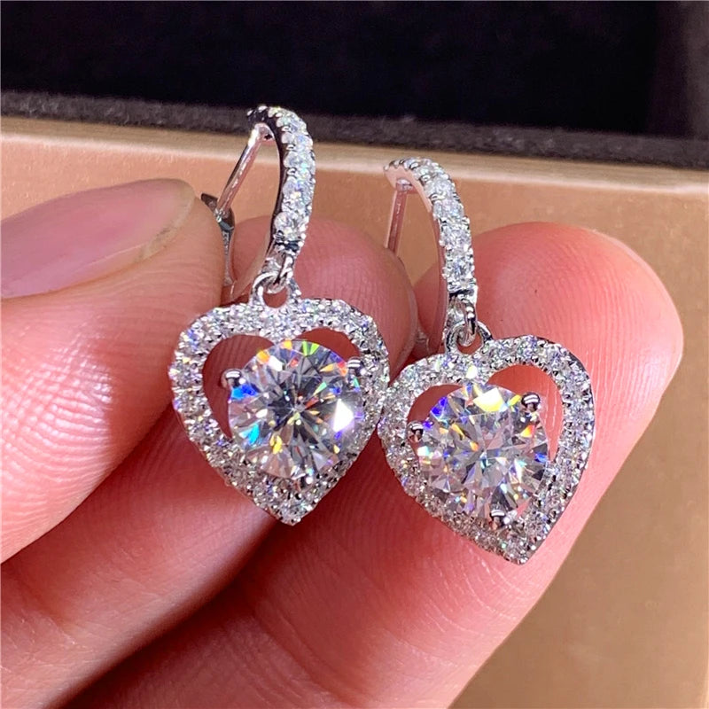 Timeless Heart Drop Earrings