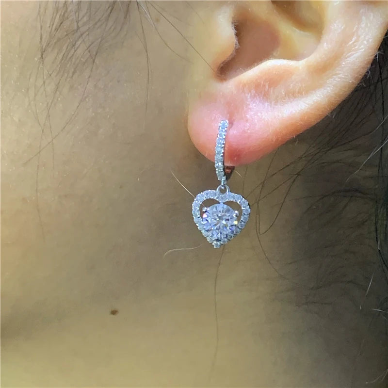 Timeless Heart Drop Earrings