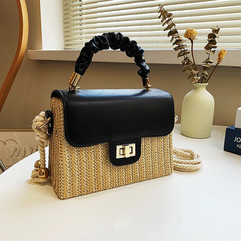 Straw Beach Luxury Bag