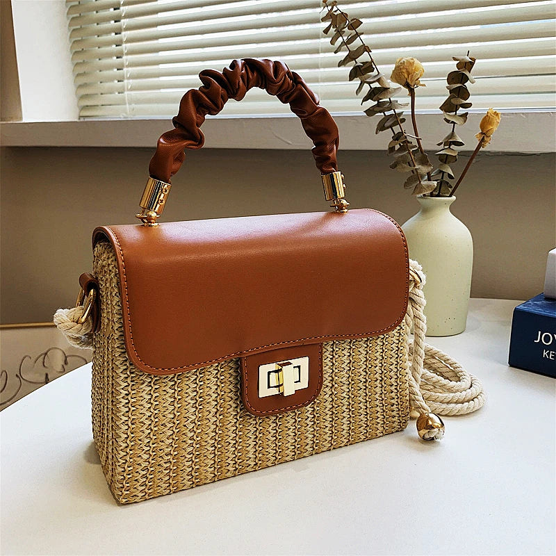 Straw Beach Luxury Bag