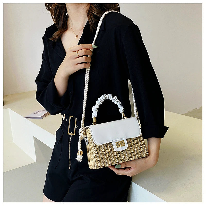 Straw Beach Luxury Bag