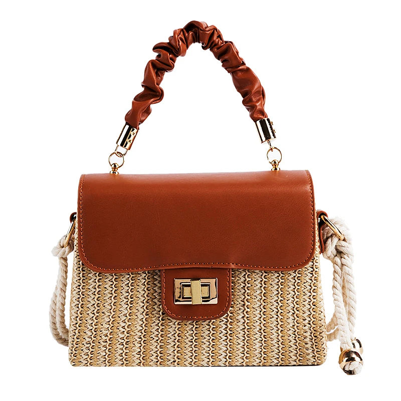 Straw Beach Luxury Bag
