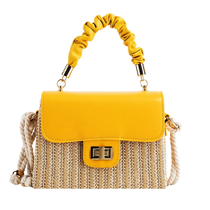 Straw Beach Luxury Bag