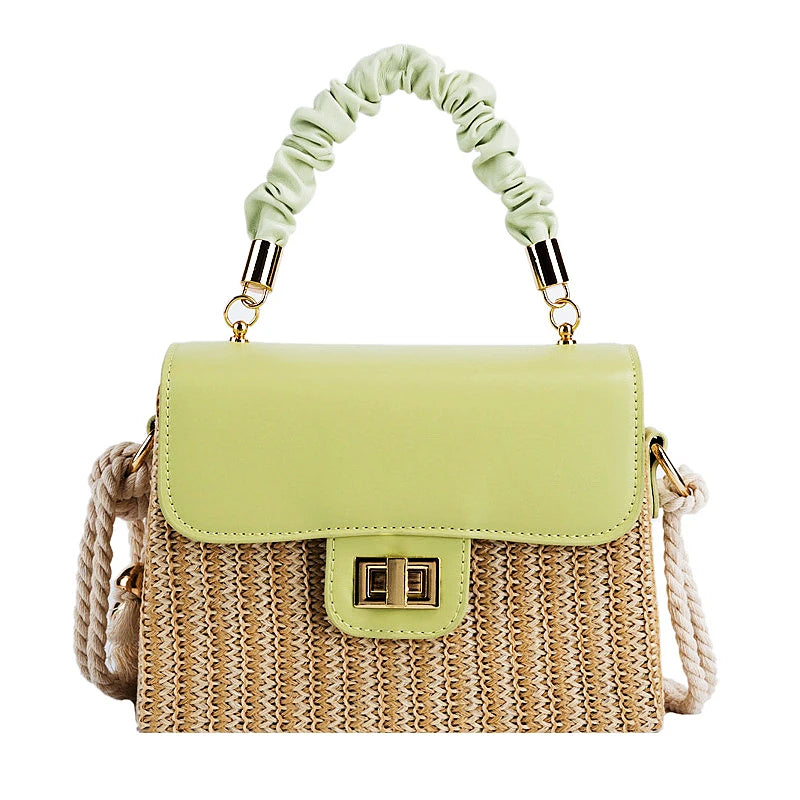 Straw Beach Luxury Bag