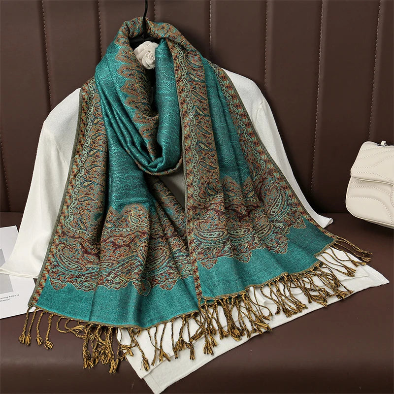 Foulard Print Shawl