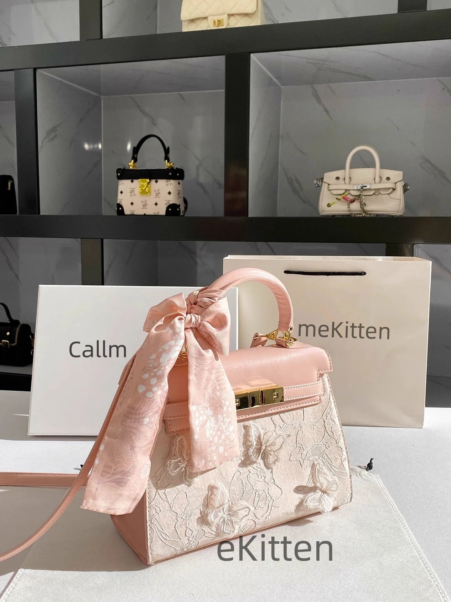 Pink  Embroidery Kelly