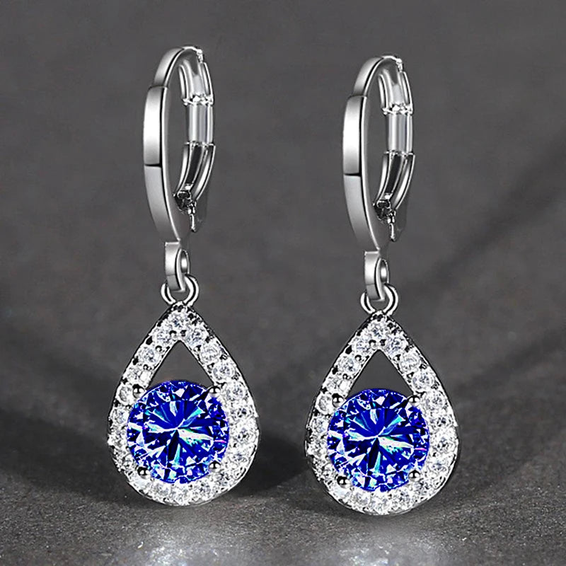 Waterdrop Crystal Earrings