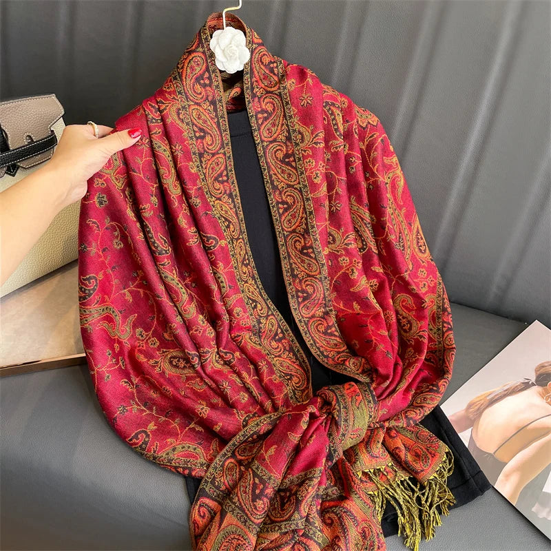 Foulard Print Shawl