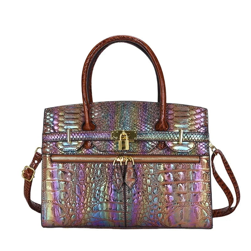 Double Zip High Sense Handbag