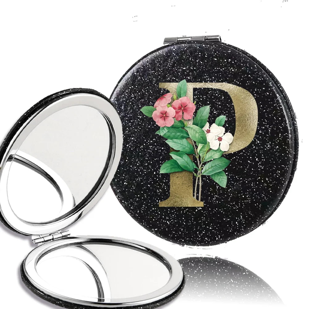 Glint Letter Floral Mirror