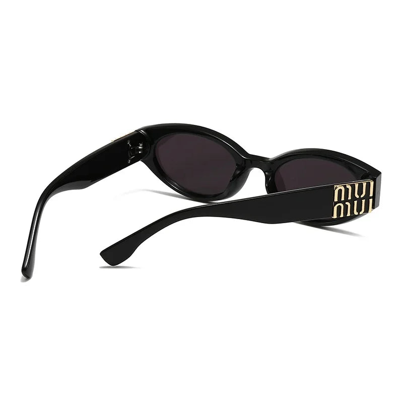 MUI MUI OVAL GLASSES