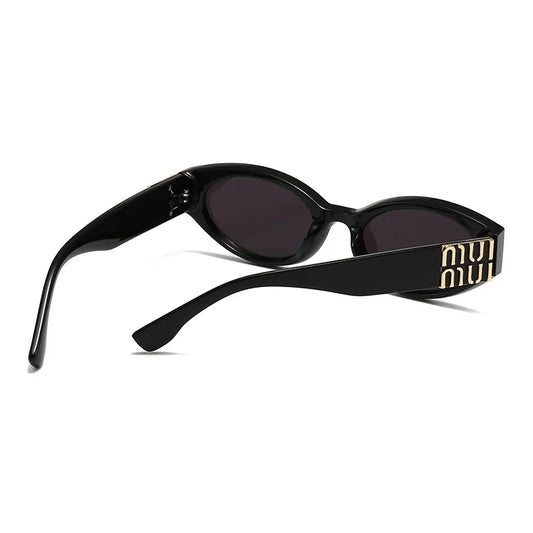 MUI MUI OVAL GLASSES