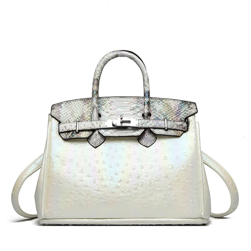 Oil Wax Leather Handbag