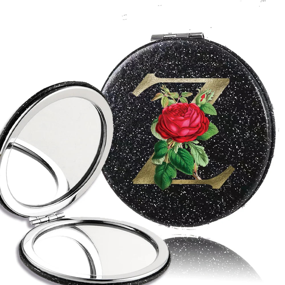 Glint Letter Floral Mirror