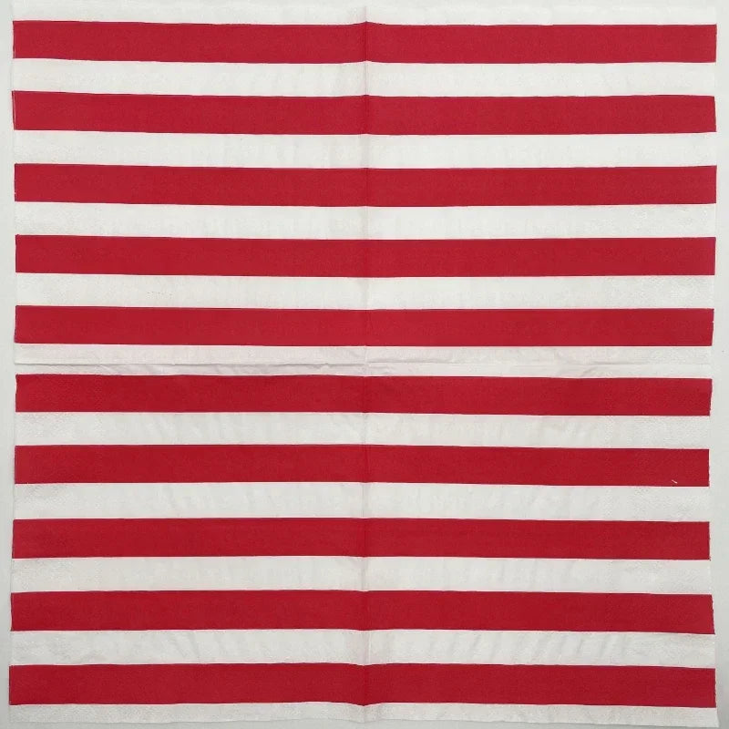 Classic Striped Paper Placemats