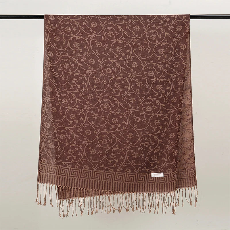 Luxury Thick Cashmere Women Shawl