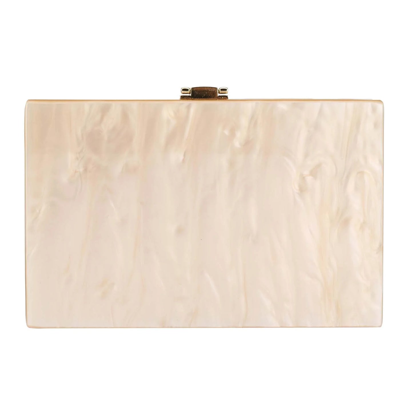 ACRYLIC CHAIN BOX CLUTCH BAG
