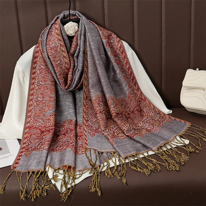 Foulard Print Shawl
