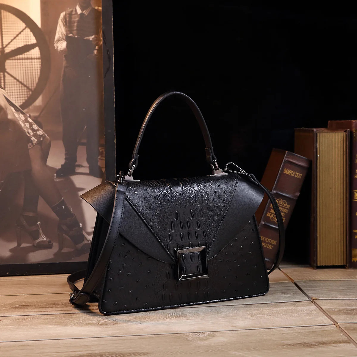 Luxury Crocodile leather Handbag