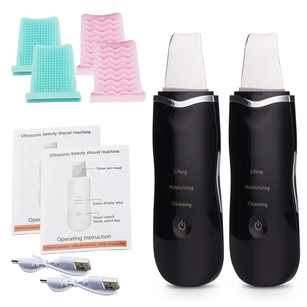 Ultrasonic Skin Scrubber Blackhead Remover