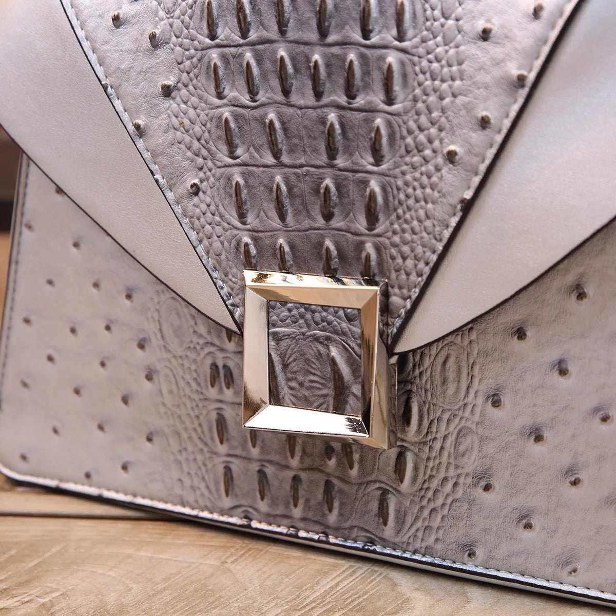 Luxury Crocodile leather Handbag