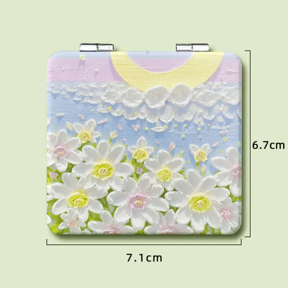 Floral Pocket Mirror