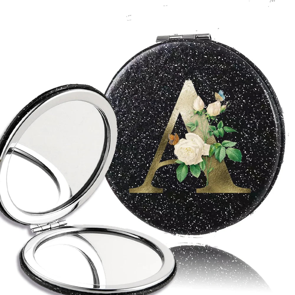 Glint Letter Floral Mirror