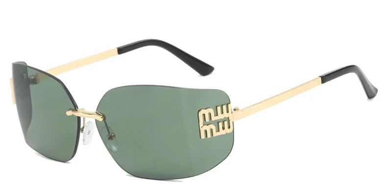 MUI MUI CURVED LUXURY SUNGLASSES