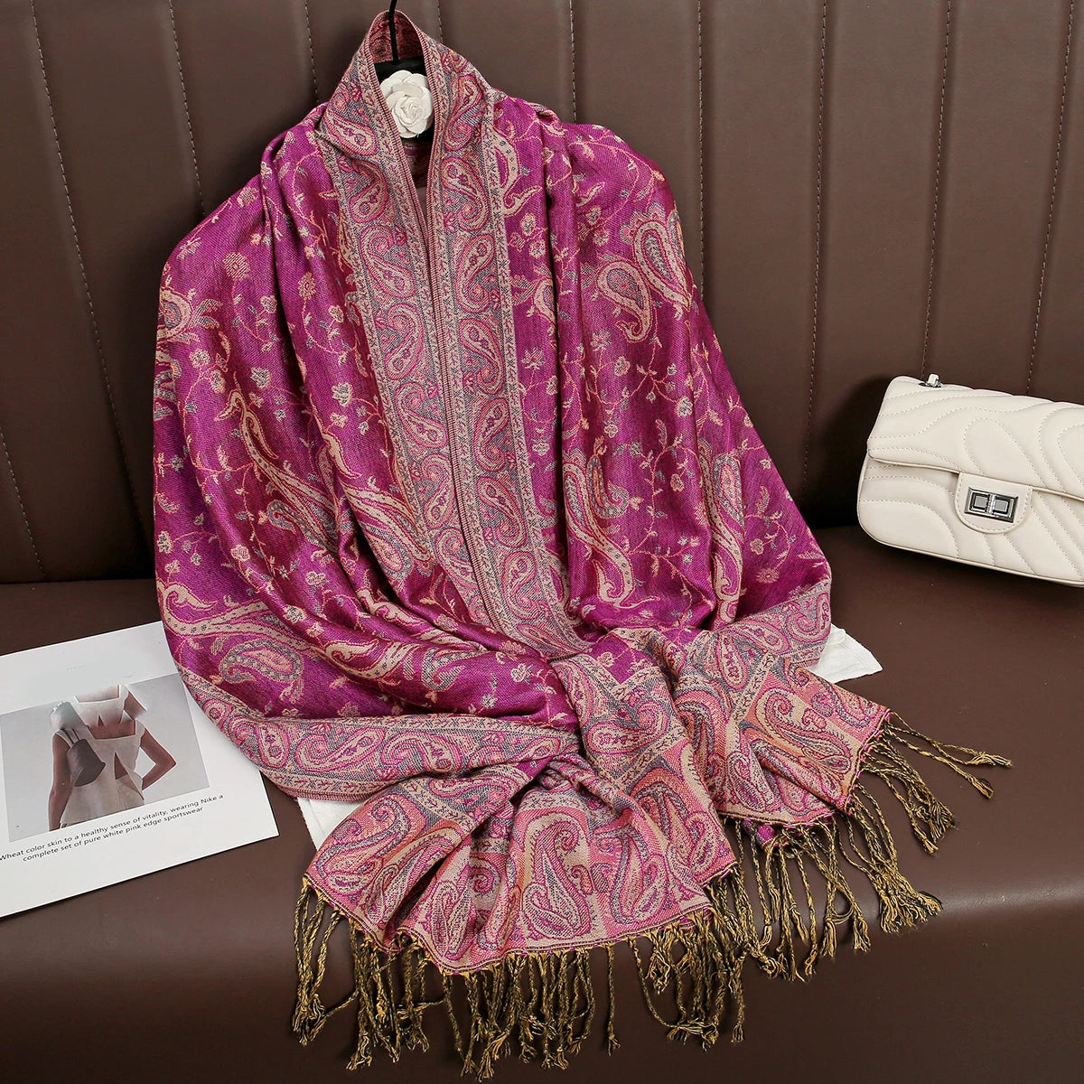 Foulard Print Shawl
