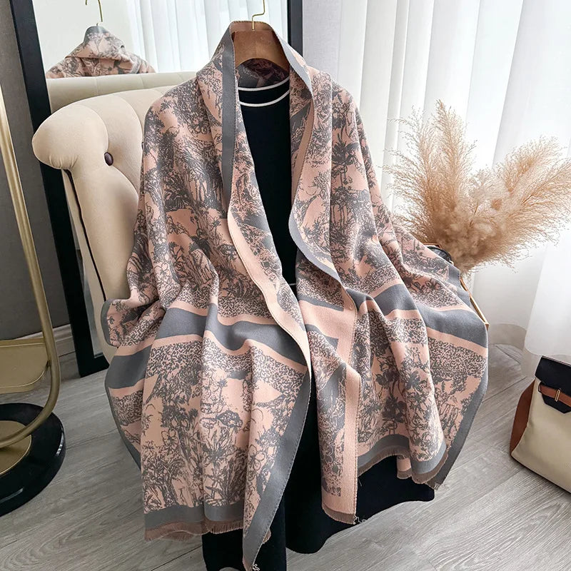 Victorian Thick Winter Shawl