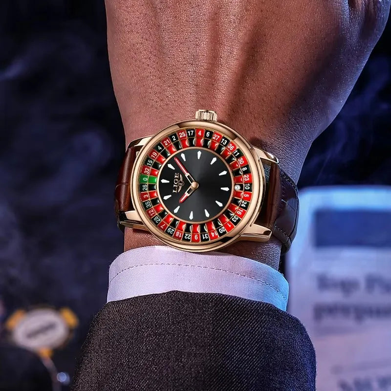 RUSSIAN ROULETTE CREATIVE MEN WATCH