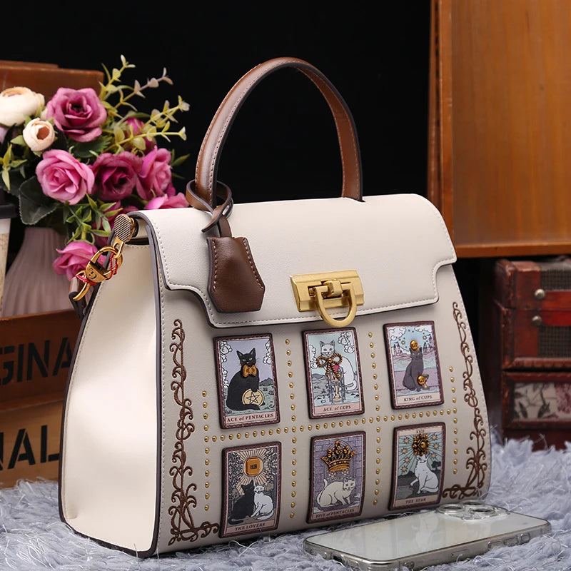 Luxury Painting Designer Handbag