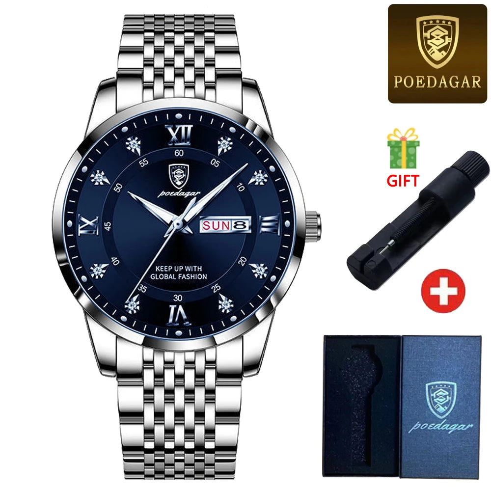 POEDAGAR 836 LUXURY MENS WATCH