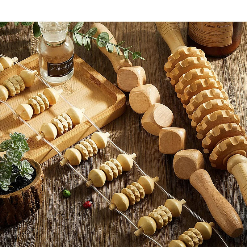 Wood Therapy Rope Massager