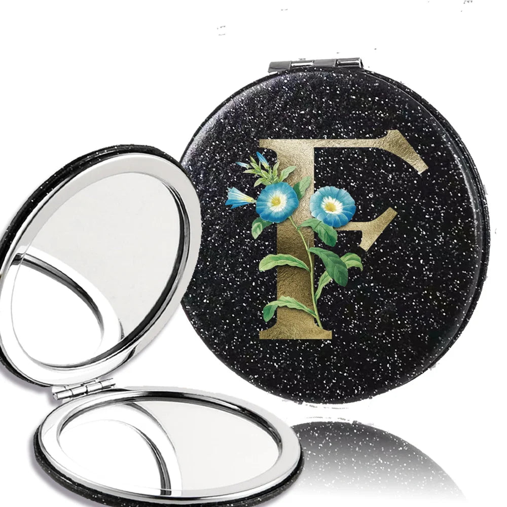 Glint Letter Floral Mirror