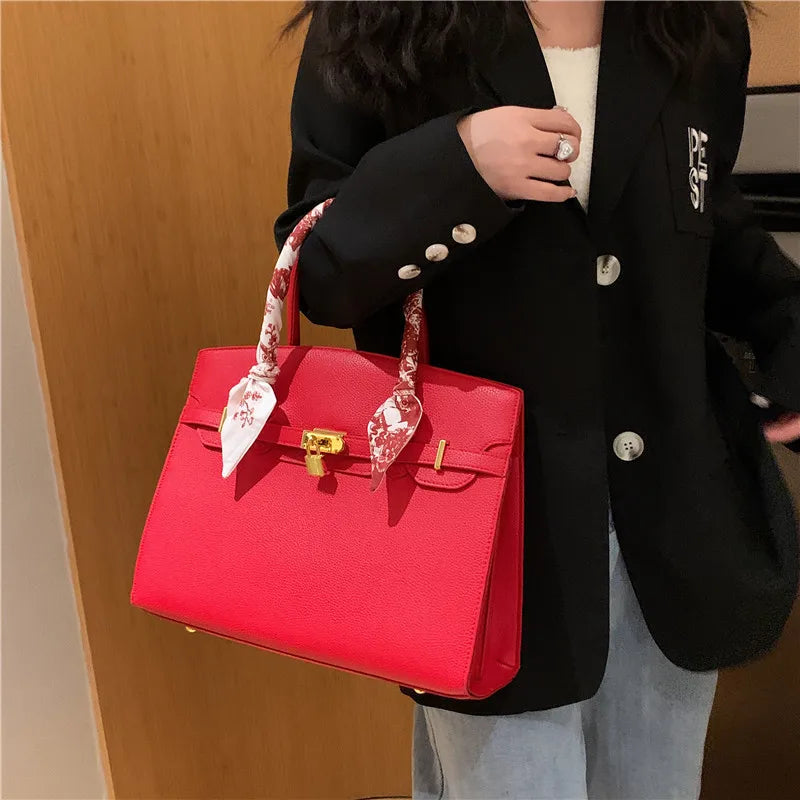 Spacious Birkin Versatile Handbag