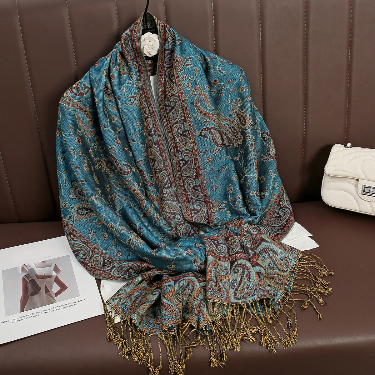 Foulard Print Shawl