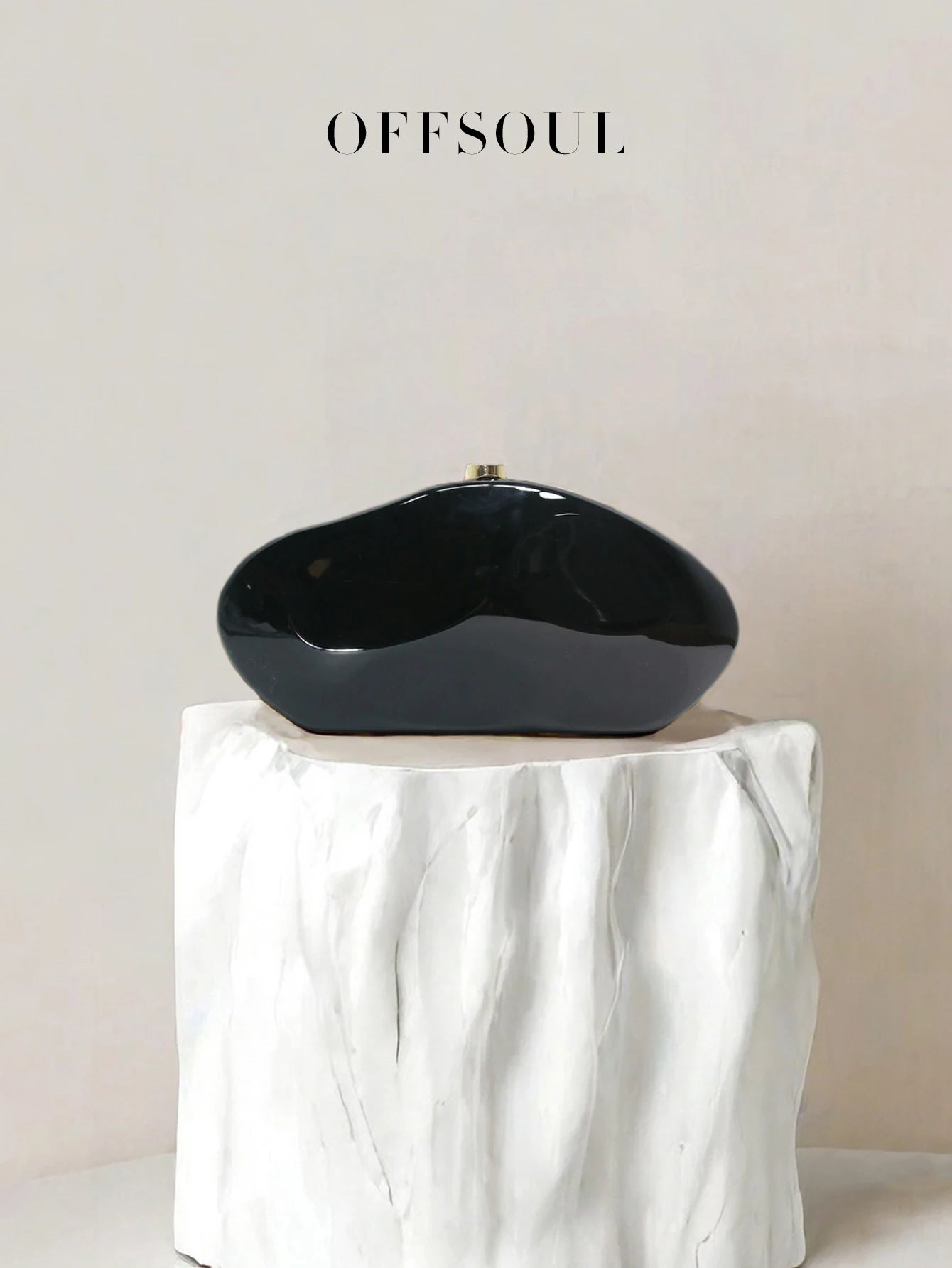 French Metal Effect Bag